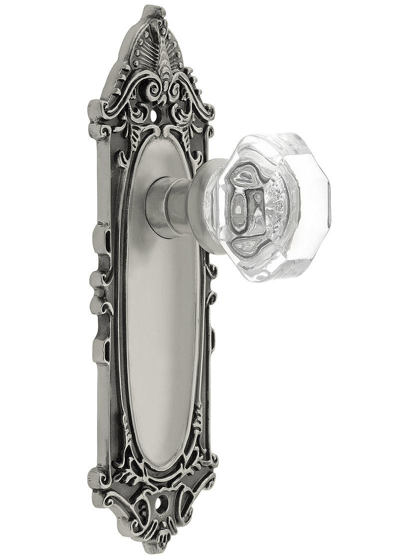 Largo Design Door Set With Waldorf Crystal Glass Door Knobs House of